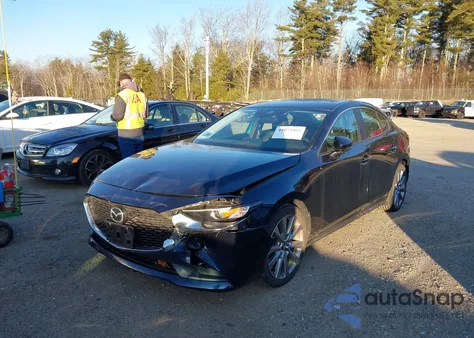 2021 Mazda Mazda3 Select из США, поврежденный, VIN 3MZBPBBM5MM208343